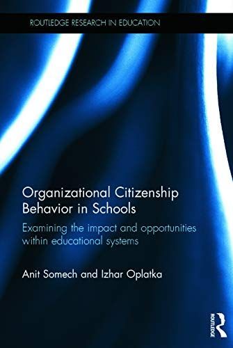 Organizational Citizenship Behavior in Schools