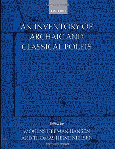 An Inventory of Archaic and Classical Poleis