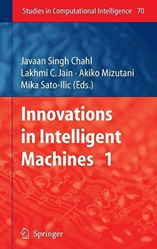 Innovations in Intelligent Machines - 1