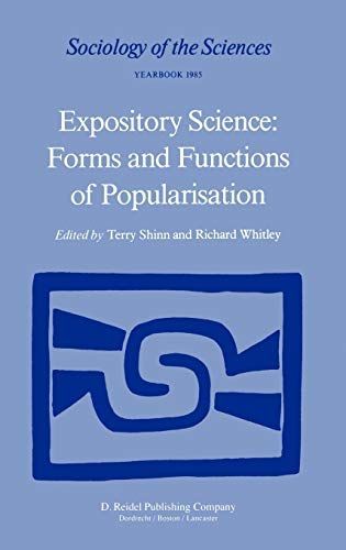 Expository Science: Forms and Functions of Popularisation