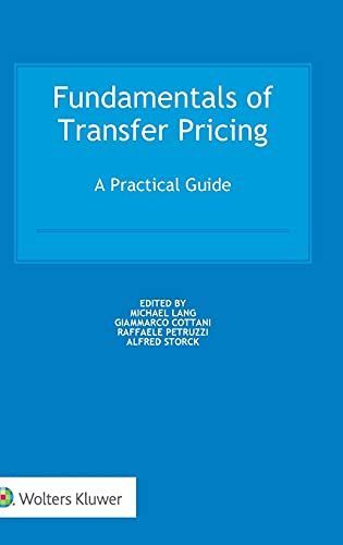 Fundamentals of Transfer Pricing