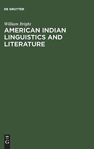 American Indian Linguistics and Literature