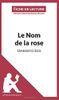 Le Nom de la rose d'Umberto Eco (Fiche de lecture)