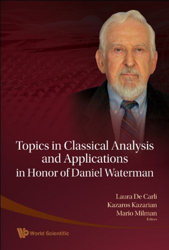 Topics in Classical Analysis and Applications in Honor of Daniel Waterman