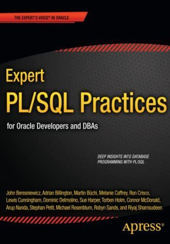 Expert PL/SQL Practices