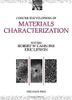 Concise Encyclopedia of Materials Characterization