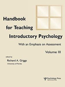 Handbook for Teaching Introductory Psychology