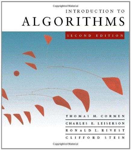 Introduction to Algorithms, third edition