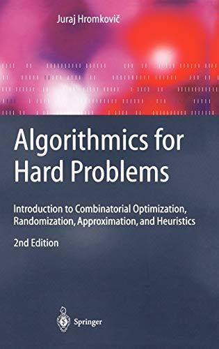 Algorithmics for Hard Problems