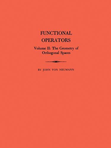 Functional Operators (AM-22), Volume 2