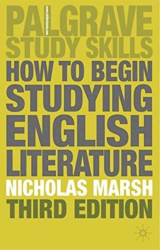 How to Begin Studying English Literature