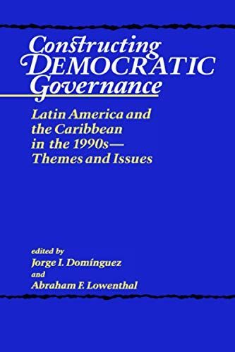 Constructing Democratic Governance in Latin America