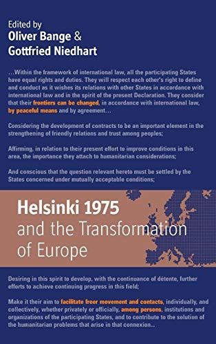 Helsinki 1975 and the Transformation of Europe