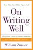 On Writing Well, 25th Anniversary