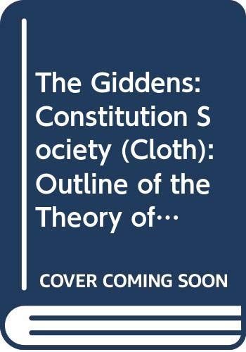 The Constitution of Society