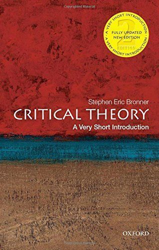 Critical Theory: a Very Short Introduction