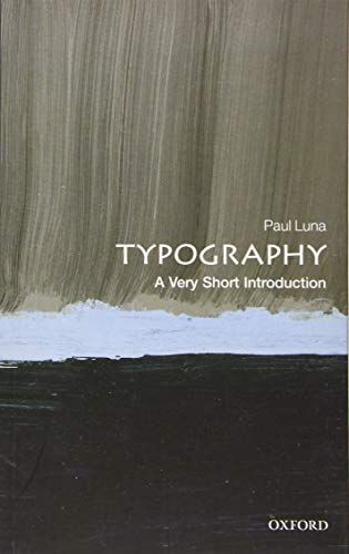 Typography: a Very Short Introduction