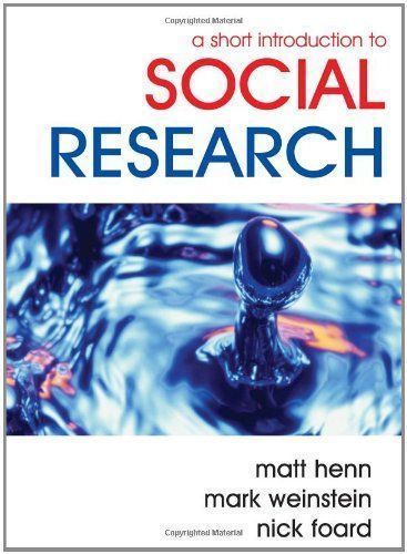 A Short Introduction to Social Research