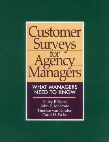 Customer Surveys for Agency Managers