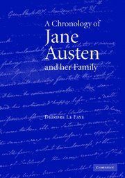 A Chronology of Jane Austen and Her Family