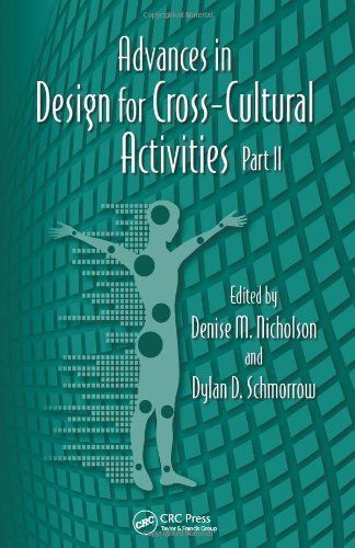 Advances in Design for Cross-Cultural Activities