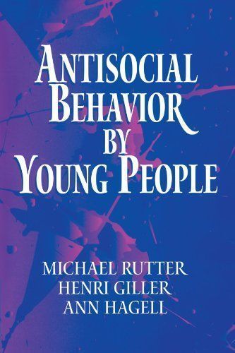 Antisocial Behavior by Young People