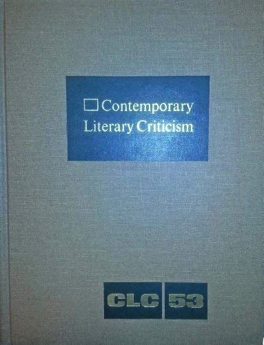 Contemporary Literary Criticism