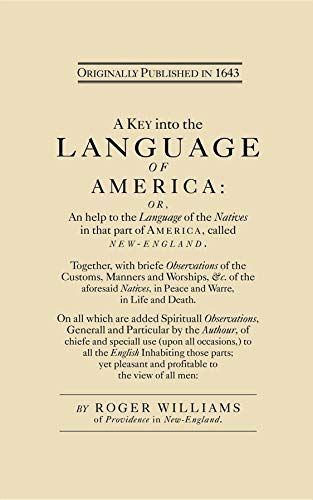 A Key Into the Language of America