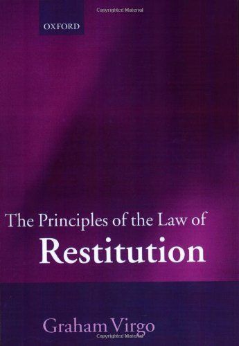 Principles of the Law of Restitution