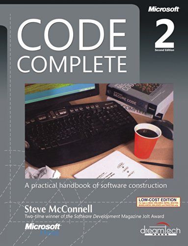 Code Complete, 2nd Edition