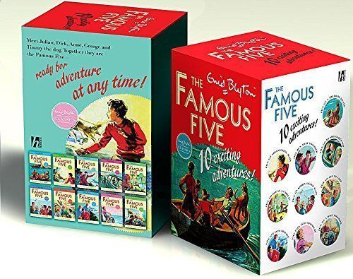 Famous Five Classic Edition B Format 10 Copy Slipcase Special Sale