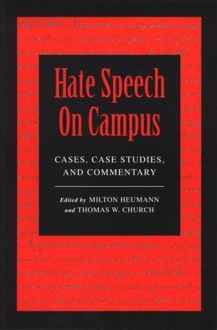 Hate Speech on Campus