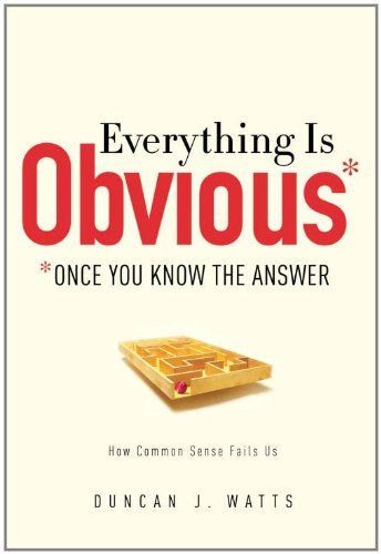Everything is Obvious