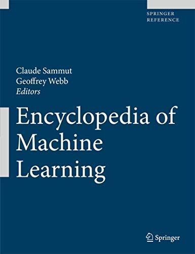 Encyclopedia of Machine Learning