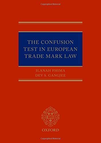 The Confusion Test in European Trade Mark Law