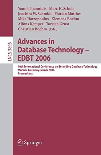 Advances in Database Technology -- EDBT 2006