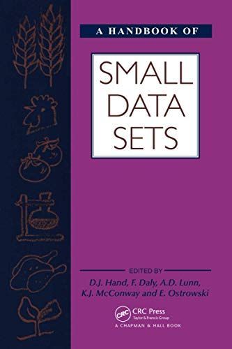 A Handbook of Small Data Sets