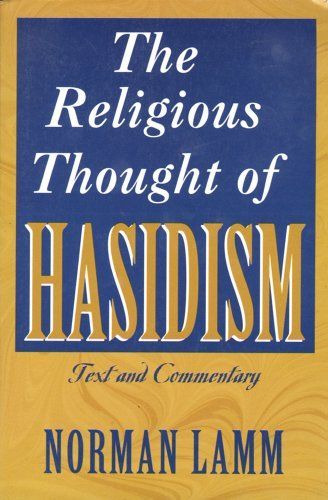 The Religious Thought of Hasidism