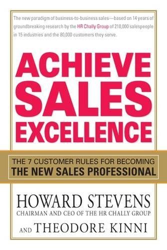 Achieve Sales Excellence