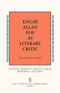 Edgar Allan Poe As Literary Critic