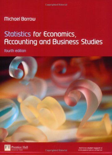 Statistics for Economics, Accounting and Business Studies
