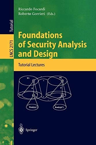 Foundations of Security Analysis and Design