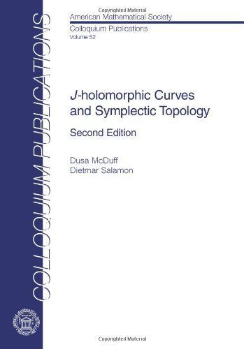 J-holomorphic Curves and Symplectic Topology