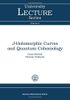 J-holomorphic Curves and Quantum Cohomology