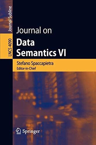 Journal on Data Semantics VI