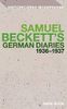 Samuel Beckett's German Diaries 1936-1937