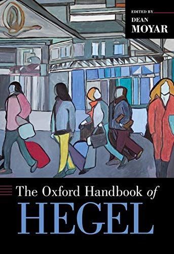 The Oxford Handbook of Hegel