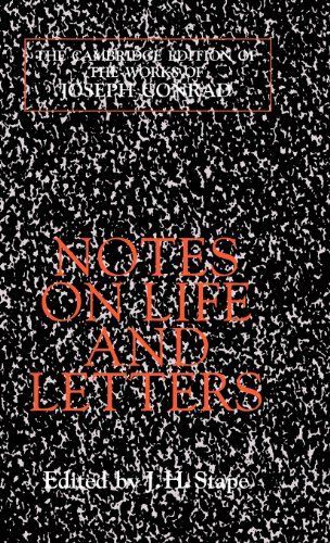 Notes on Life and Letters