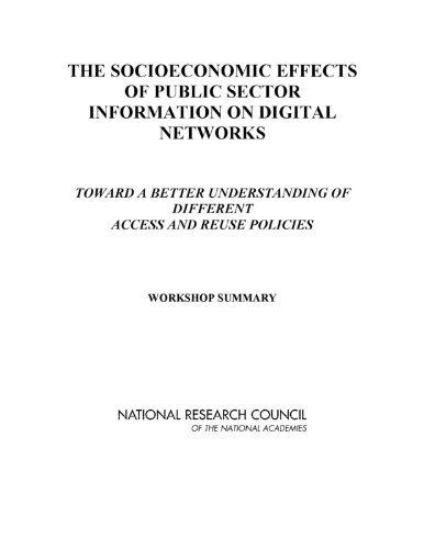 The Socioeconomic Effects of Public Sector Information on Digital Networks