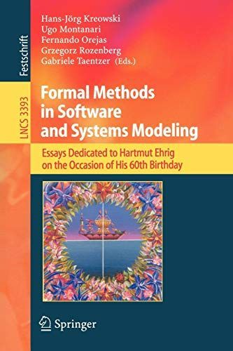 Formal Methods in Software and Systems Modeling